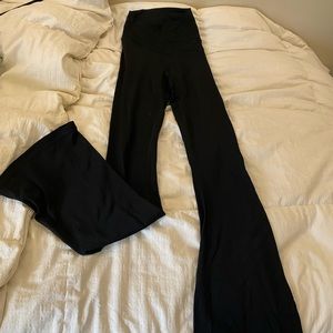 Aerie cross over flare leggings